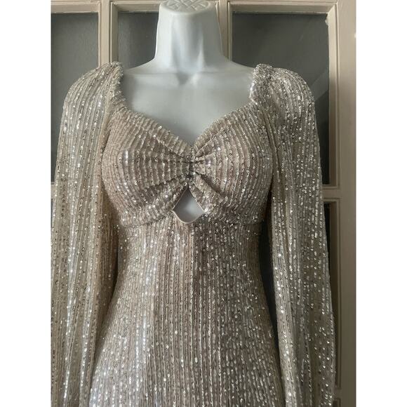 C/MEO Collective Lustre Sequin Mini Dress - Picture 11 of 13